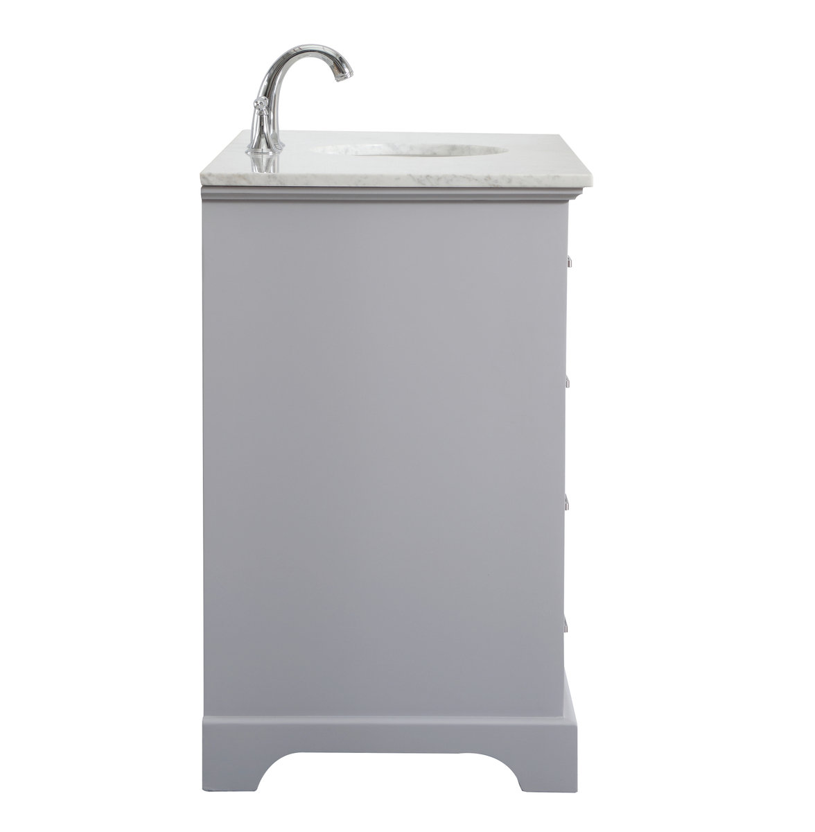 Hermes 48'' Single Bathroom Vanity, Gray