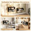 Floating Nightstand with Shelves for Bedroom Set of 2-455593402