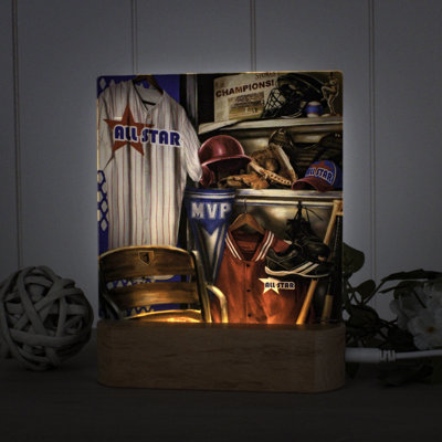 Baseball Night Light