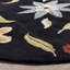 Tapis noir en laine Emrick-22210656