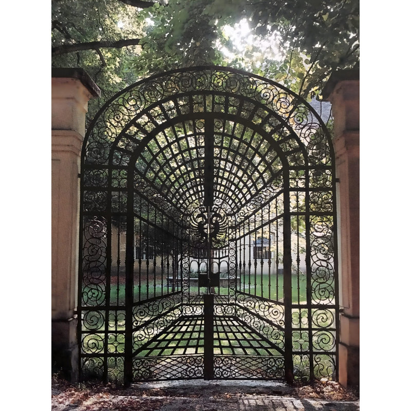 BLACK Metal Gate, 6' H x 10' W