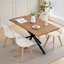 Modern Minimalist Rectangular Dining Table - Dining Table - For 4-6 People -2048889690