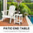Jo-Ann Square Outdoor Side Table , 14 " W 14 " D-1452719087