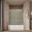 Levity 59.63" x 62" Bypass Bath Door with CleanCoat® Technology-152362716-227747594