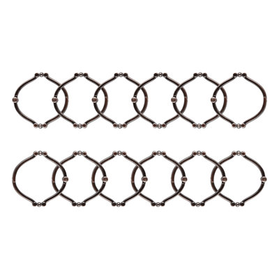 Zinc Shower Curtain Hook