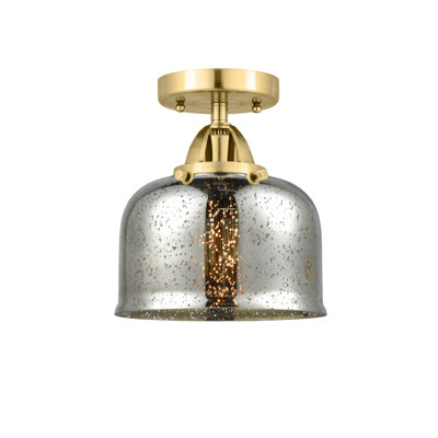 Glass LED Semi Flush Mount