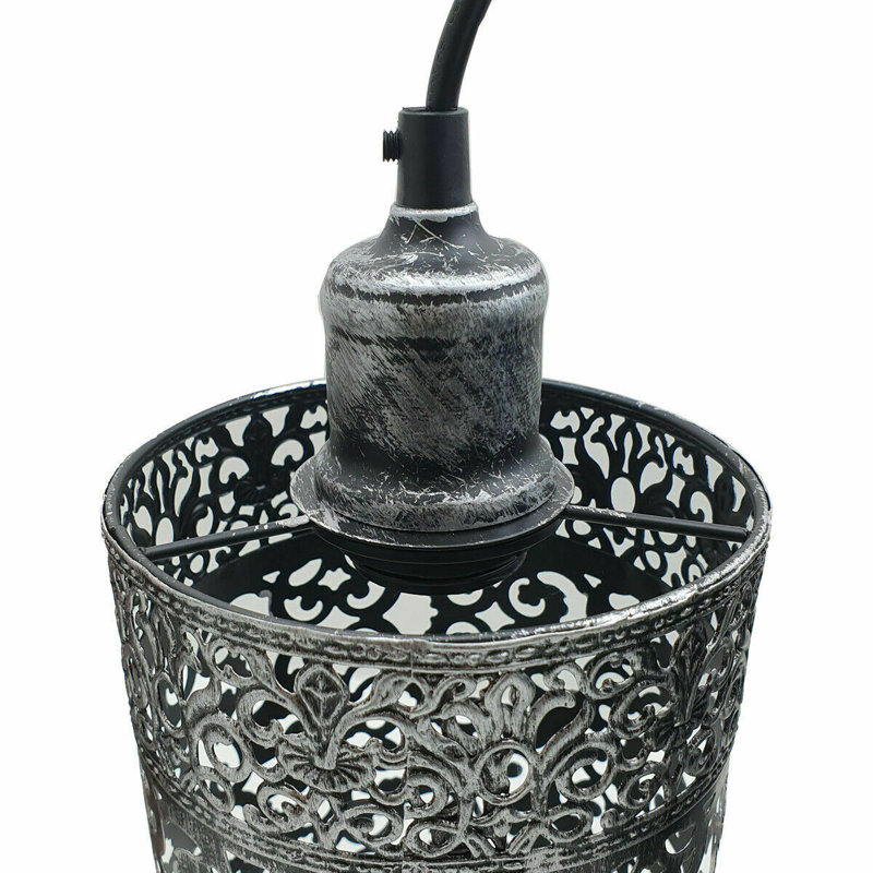 Brierley 1 - Light Cylinder Pendant, Brushed Silver