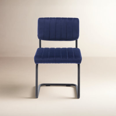 Estes 19.5'' H Velvet Upholstered Side Chair
