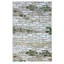 Tapis en jute tissé à la machine Burwinda en brun clair / crème / vert-341495054