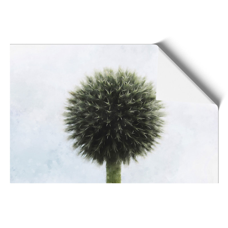Thistle Flower Painting - Frameless Print, 21cm H x 30cm W x 0.1cm D