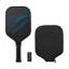 Pro Carbon Fibre Pickleball Paddle Honeycomb Core Racket for Adults Blue