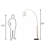 Joan 84'' Arched Floor Lamp