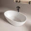 55 po. Baignoire autoportante blanche matte-132231431