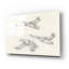 Art mural en verre acrylique 24 po x 16 po «Mallard Duck Sketch 2» par Ethan Harper-1301541074