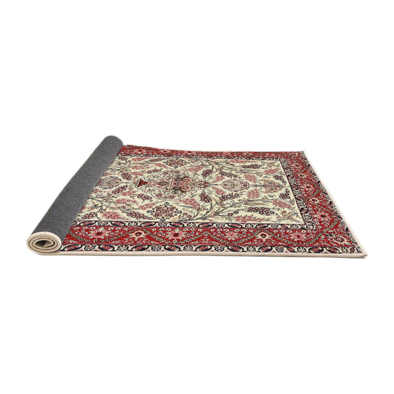 Wool Oriental Indoor Rug, Round 3'