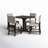 Alviso 4 - Person Pedestal Dining Set