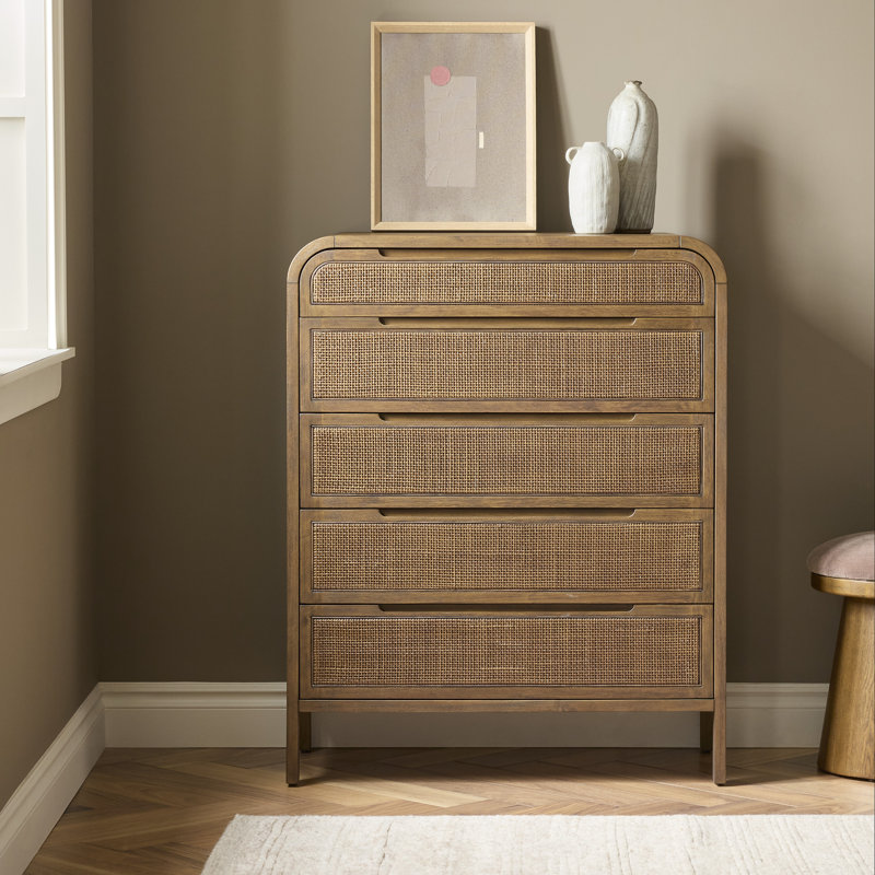 Commode Amenah à 5 tiroirs 2.0