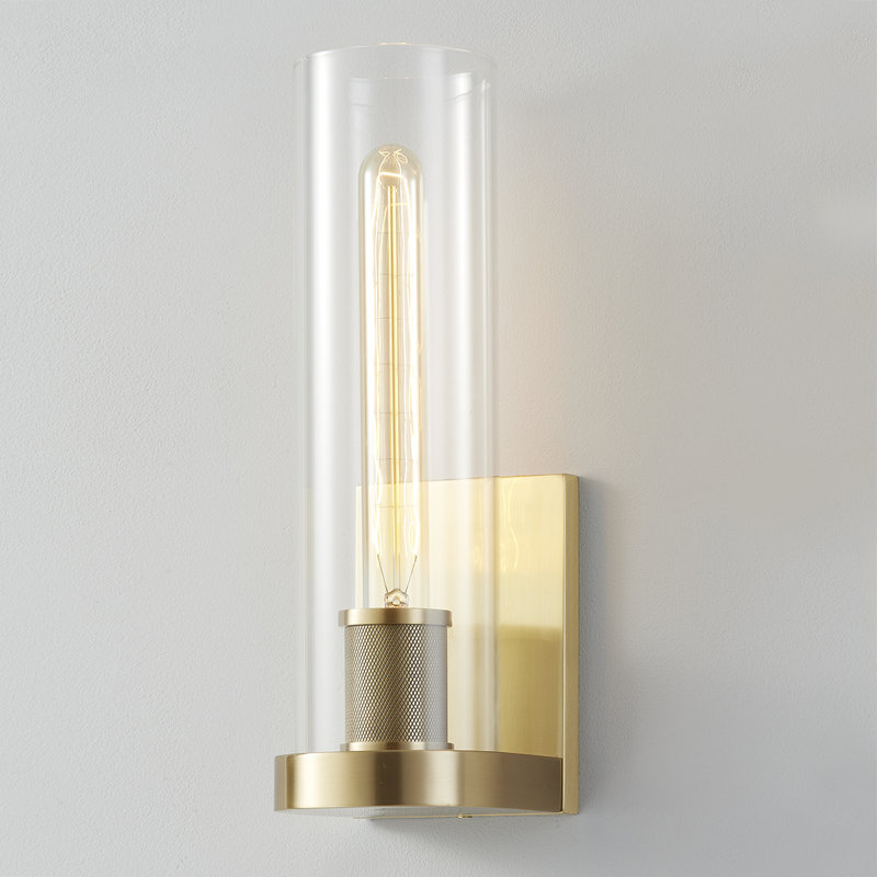 Porter 1 - Light Wallchiere, Aged Brass