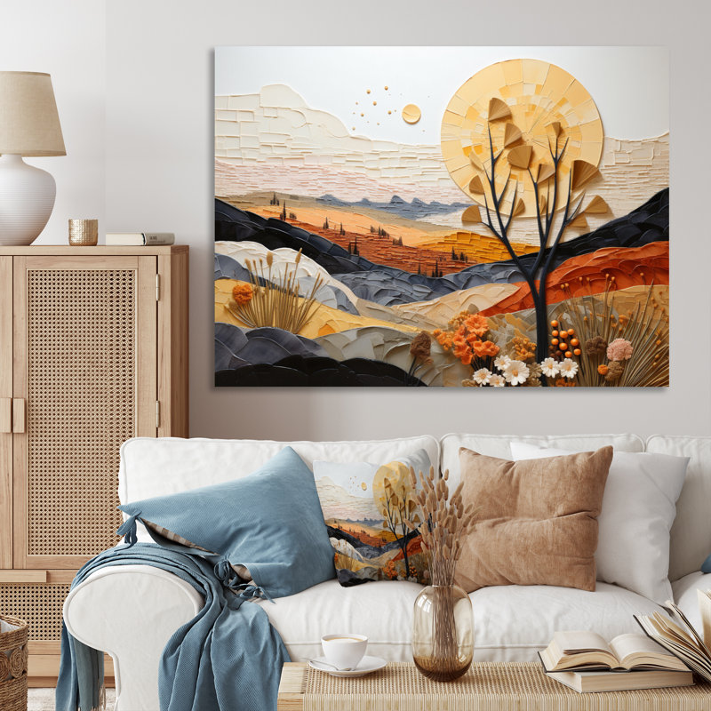 Canyon Mirage I sur toile, H 24 po x l 32 po x P 1 po, Toile tendue