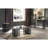 End Table with Double Pedestal