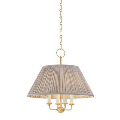 Antonia 20" 4-Light Cone Chandelier
