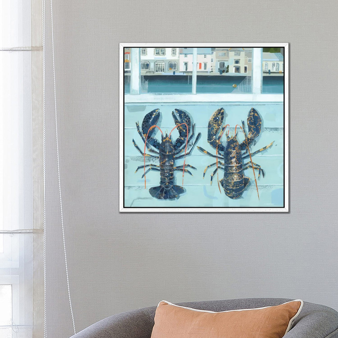 Padstow Lobsters von Claire Henley - Galerie- Giclée auf Leinwand