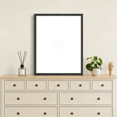 Set Of 4 Black Wood Picture Frames 11X14 With Mat Options For 8X10 Or 5X7 Photos, Clear Perspex Glass For Wall Or Tabletop Display In Horizontal Or Vertical Orientation
