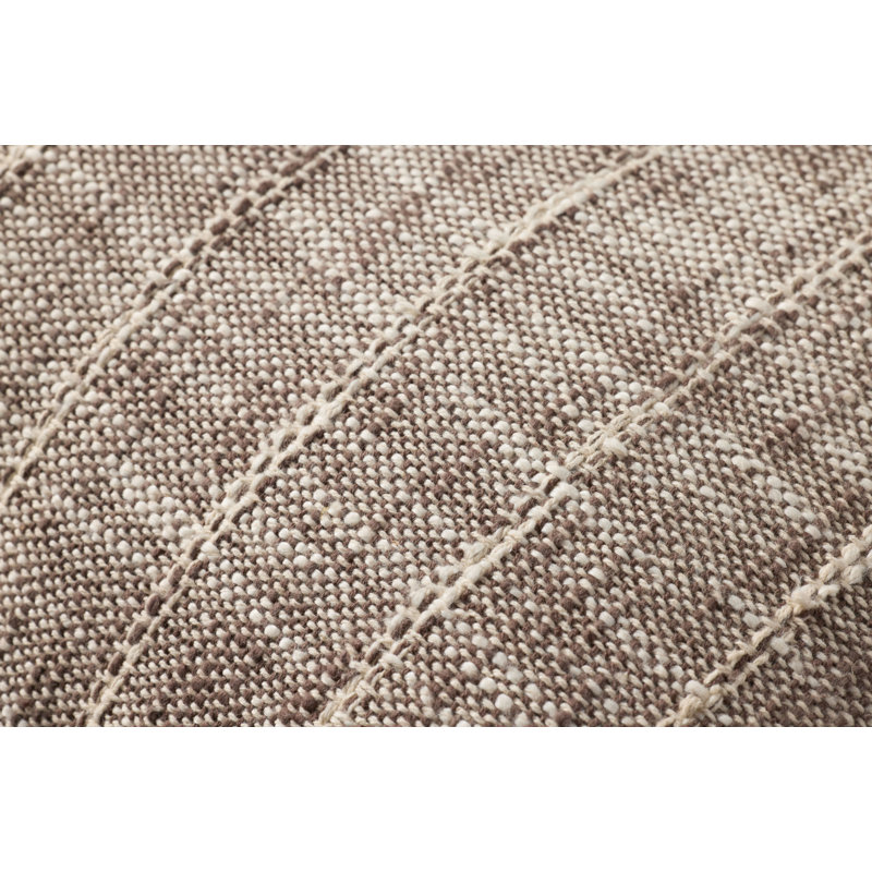Cotton Lumbar Rectangular Pillow Cover by Loloi
