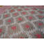 Antique Allover Geometric Flat Weave Cotton Dhurrie Indian Rug