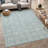 Machine Washable Indoor/Outdoor Chantille ACN2924 Lattice Rug-357252693-357252717
