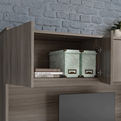 Bureau 60 po x 24 po avec rehausse