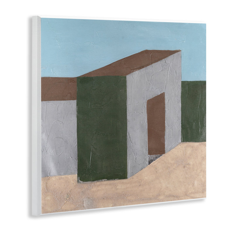 "Rustic Desert Building", art mural par Michael Willett