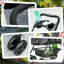 Pet Stroller Foldable Travel Carriage with Brake Basket Canopy Black