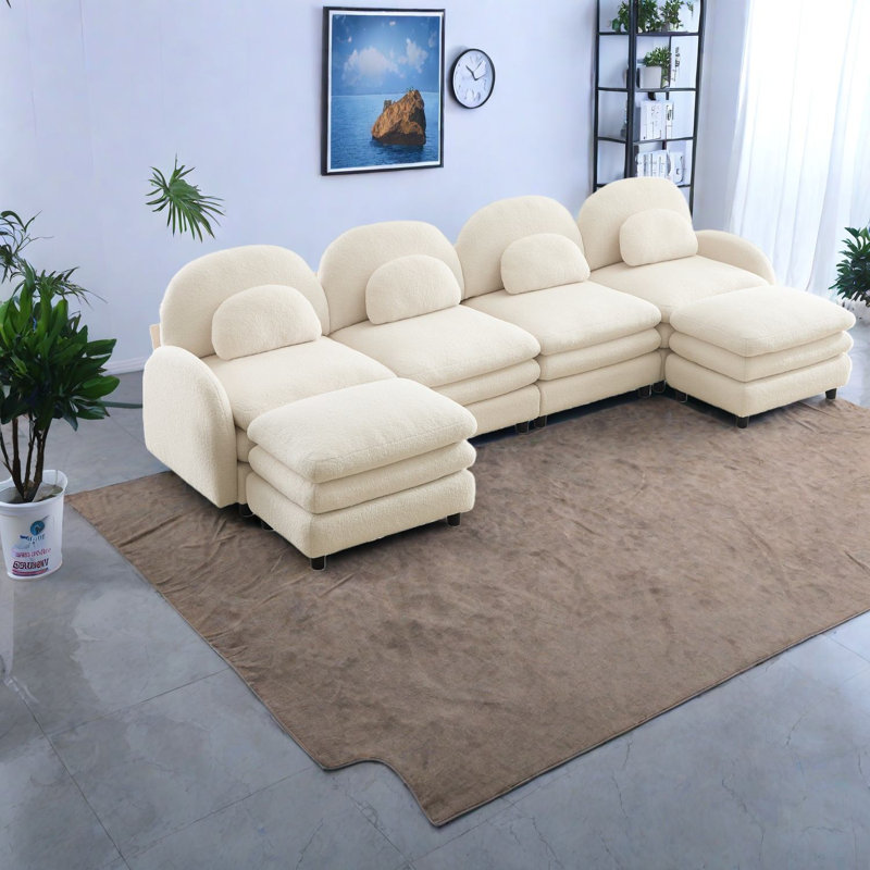 Canapé modulaire 4 places Cloud Comfort de Cloud Comfort