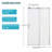 Shower Door 48" W X 76"H Single Sliding Bypass Shower Enclosure-120129628
