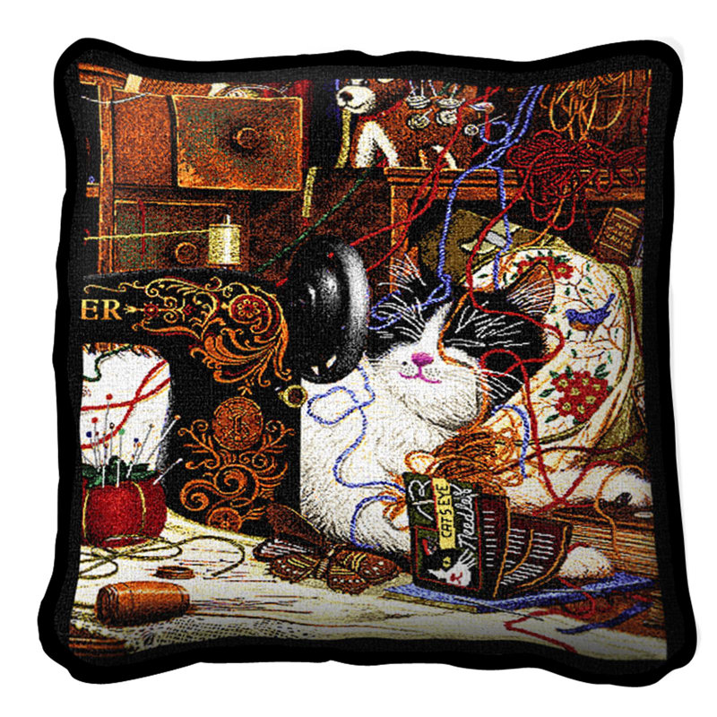Coussin en coton Maggie the Messmaker