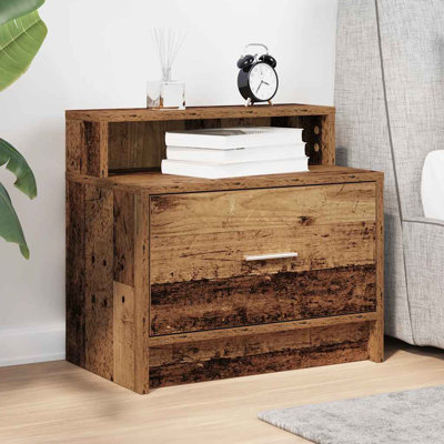 Asira 51 cm W Bedside Table
