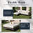  9-piece Wicker Rattan Patio Furniture Set, Deep Seating Outdoor Modular Sectional Sofa Conversation Set With Thick Cushions For Lawn, Garden-605797728