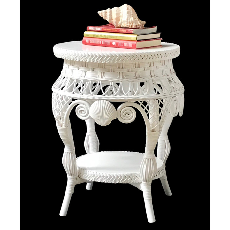 Table de bout Tyne, Blanc