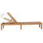 Kindig 200cm Long Teak Single Chaise