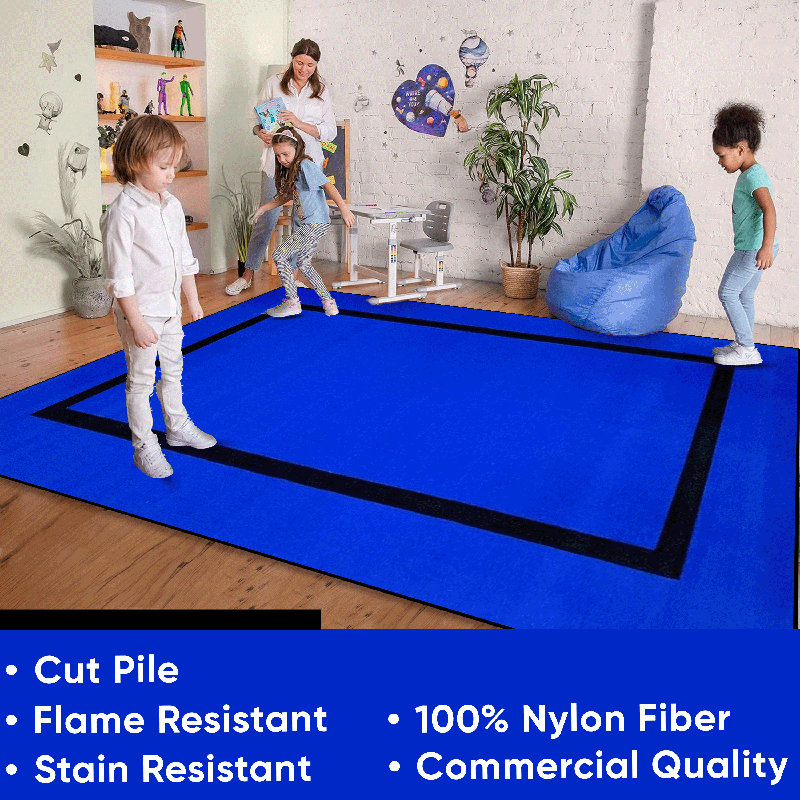 Tapis éducatif, Rectangle 4 pi x 6 pi