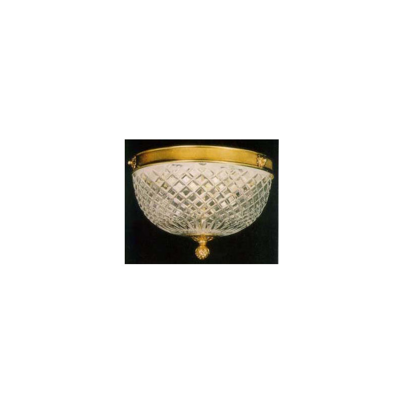 Creswell Flush Mount, French Gold