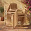 Kia Outdoor Teak Dining Armchair