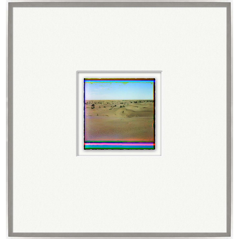 «Solarized Color Photos 5» - Photographie encadrée sur papier
