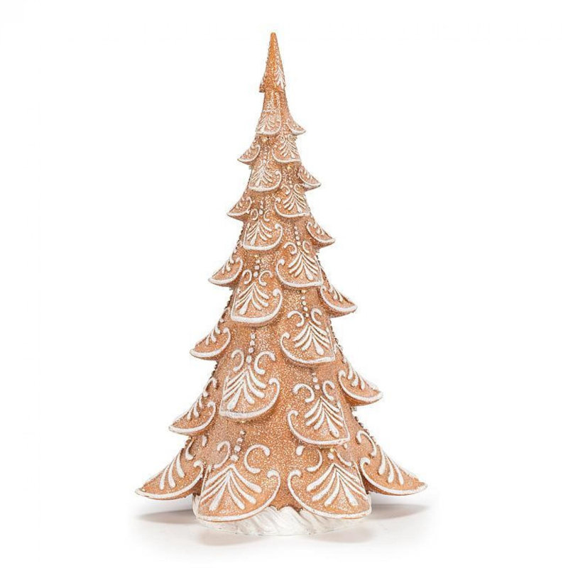 Gingerbread Led Tree Statuette