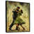 Black Floater Framed