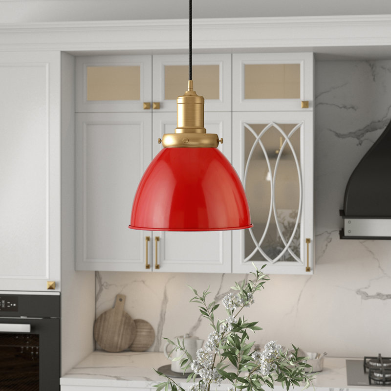 Madison 1 - Light Single Pendant, Brass