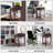 Jonica Modern Slim End Table with Flip Top Storage & Open Shelf, Stylish Narrow Side Table, Nightstand for Small Spaces, Perfect for Living Rooms, Bedrooms & Compact Apartments-1912046868