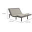 Liza Adjustable Bed Base, Remote Ergonomic Dual Incline-1584777903