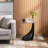 Artidiello Glass Top End Table-2136047809